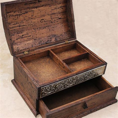 old metal jewelry box etsy|old wooden jewelry boxes.